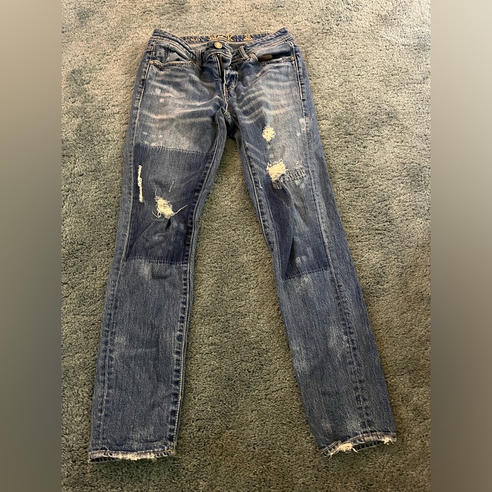 Buckle Black ankle skinny